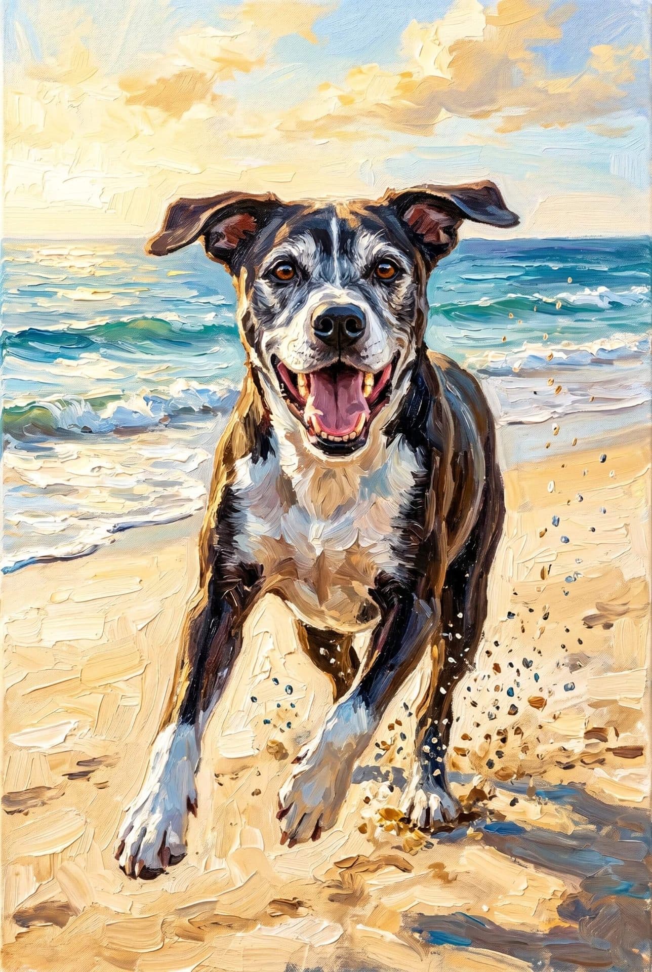 Beach Run example portrait 2