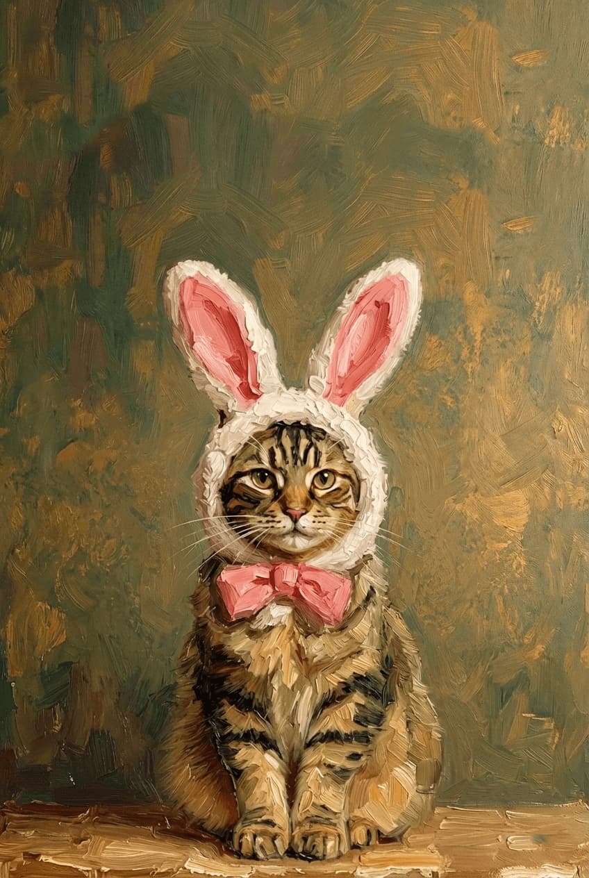 The Easter Bunny example portrait 2