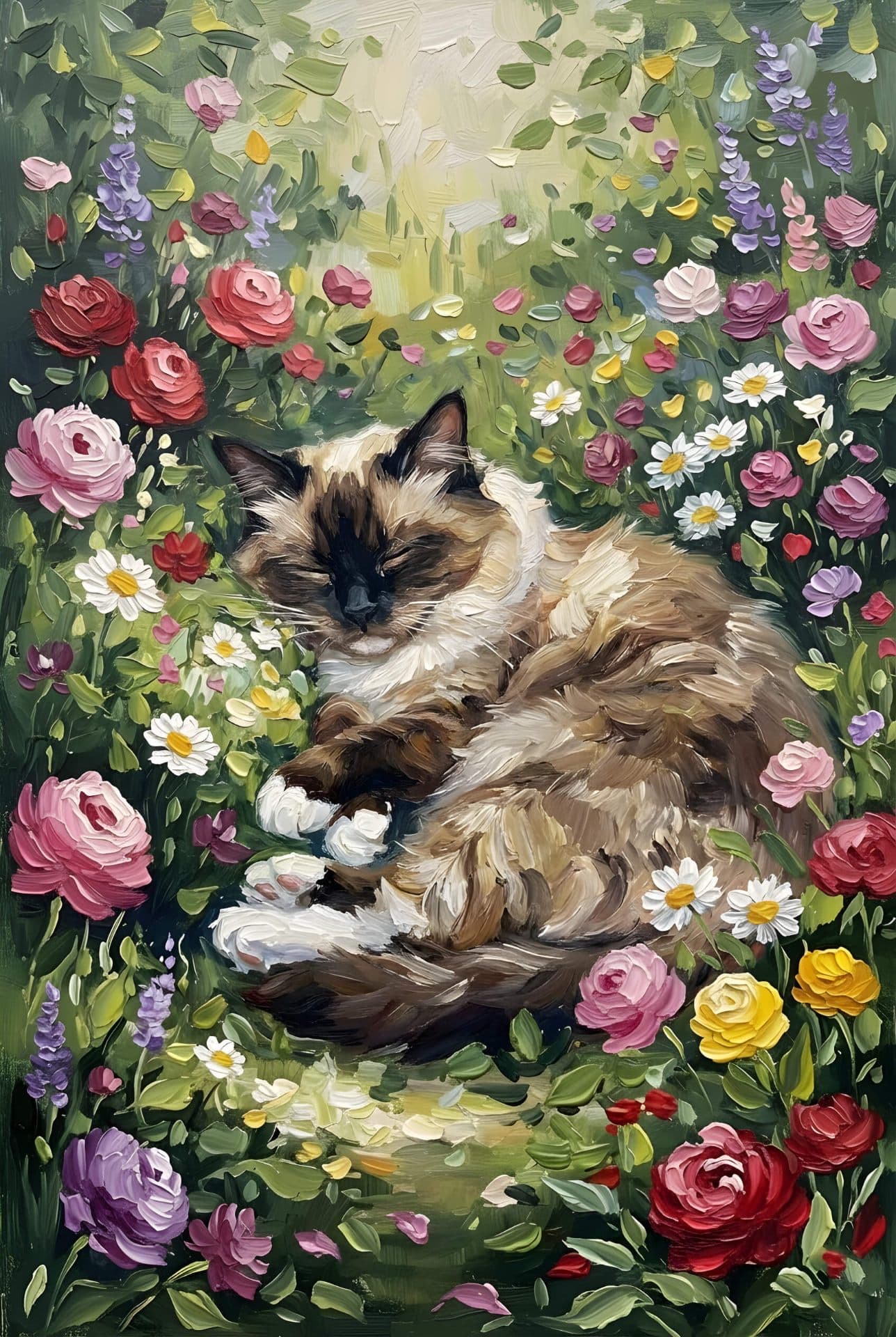 The Flower Bed example portrait 2