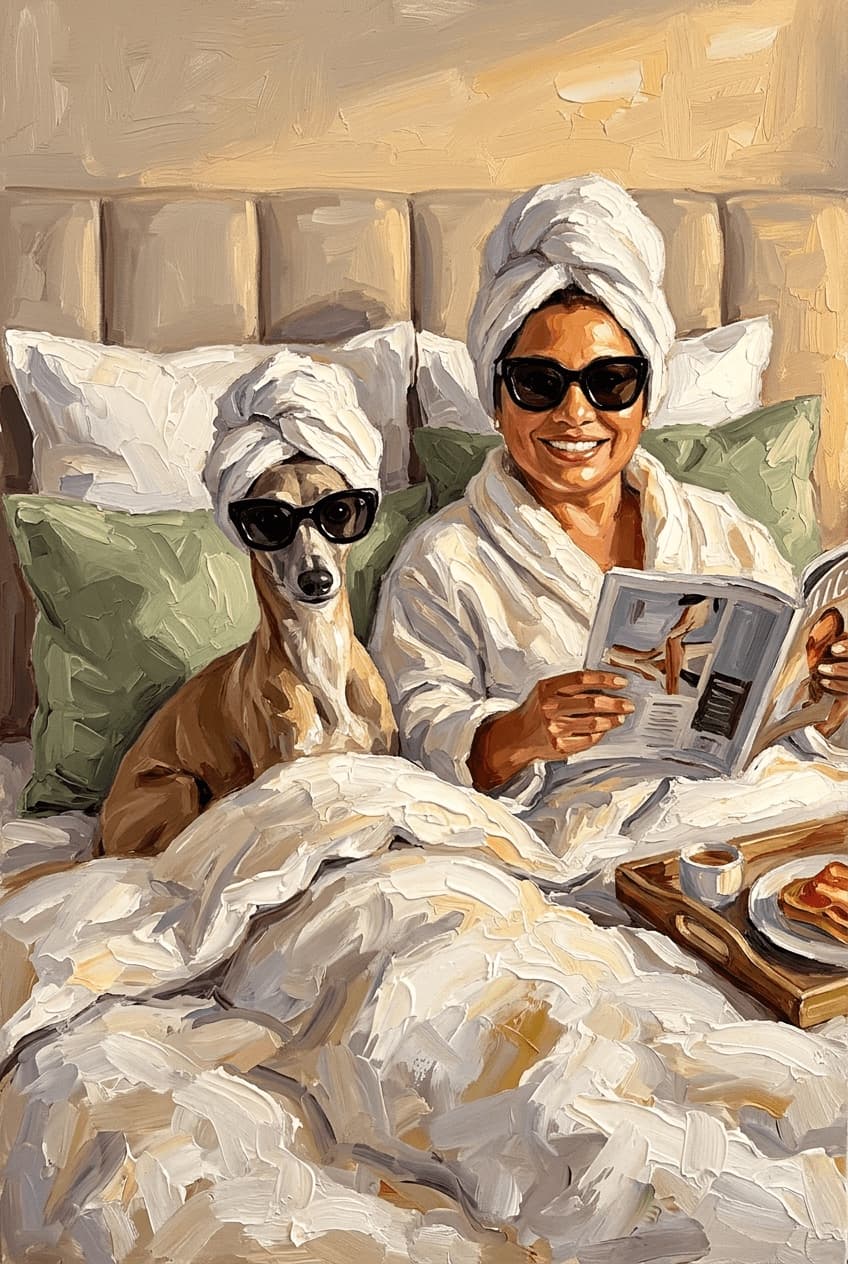 The Lazy Sunday example portrait 2